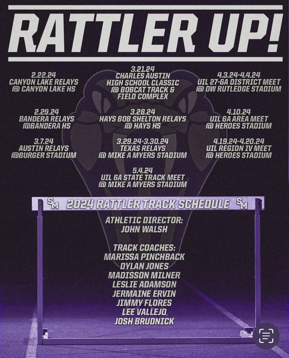 Track & Field Girls / Girls Track & Field Schedule